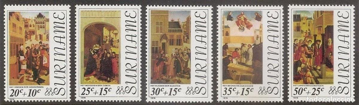 Sellos: SURINAM 1976 SERIE 5 STAMPS MNH EASTER PASCUA PAQUES OSTERN