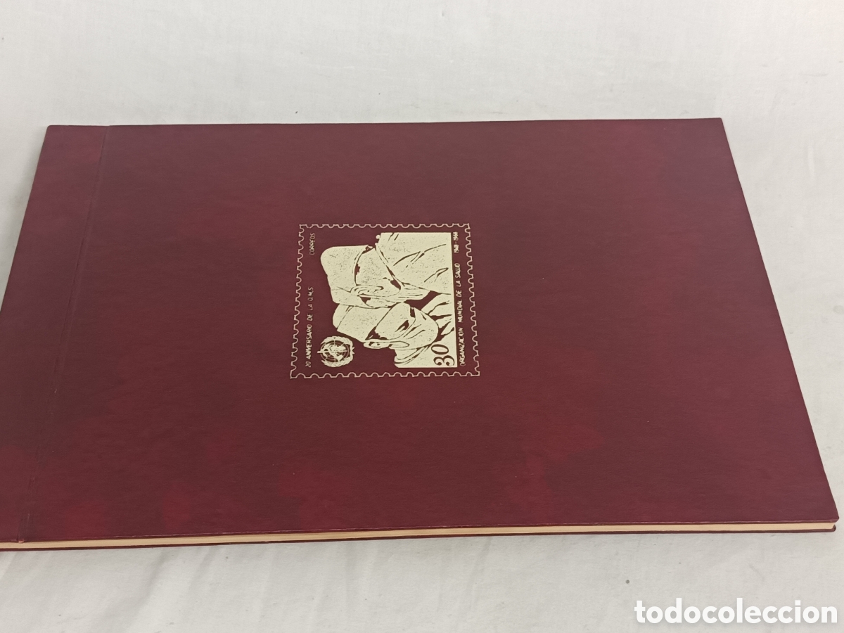 Sellos: ALBUM DE SELLOS DE CORREOS, ANIVERSARIO DE LA O.M.S DE 1968,