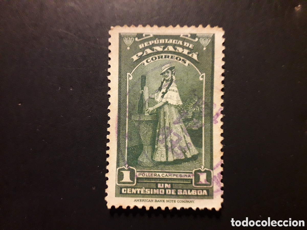 Sellos: PANAM&Aacute; YVERT 234 SELLO SUELTO USADO 1942 B&Aacute;SICA, TRAJES T&Iacute;PICOS PEDIDO M&Iacute;NIMO 3&euro;