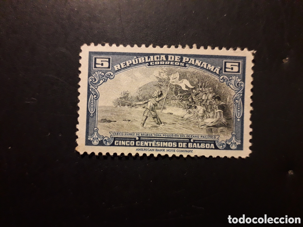 Sellos: PANAM&Aacute; YVERT 236 SELLO SUELTO NUEVO *** 1942 B&Aacute;SICA, VASCO N&Uacute;&Ntilde;EZ DE BALBOA PEDIDO M&Iacute;NIMO 3&euro;