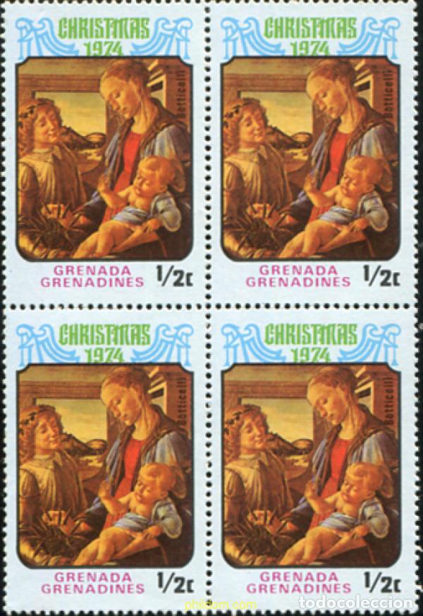 Sellos: 796311 MNH GRANADA GRANADINAS 1974 NAVIDAD
