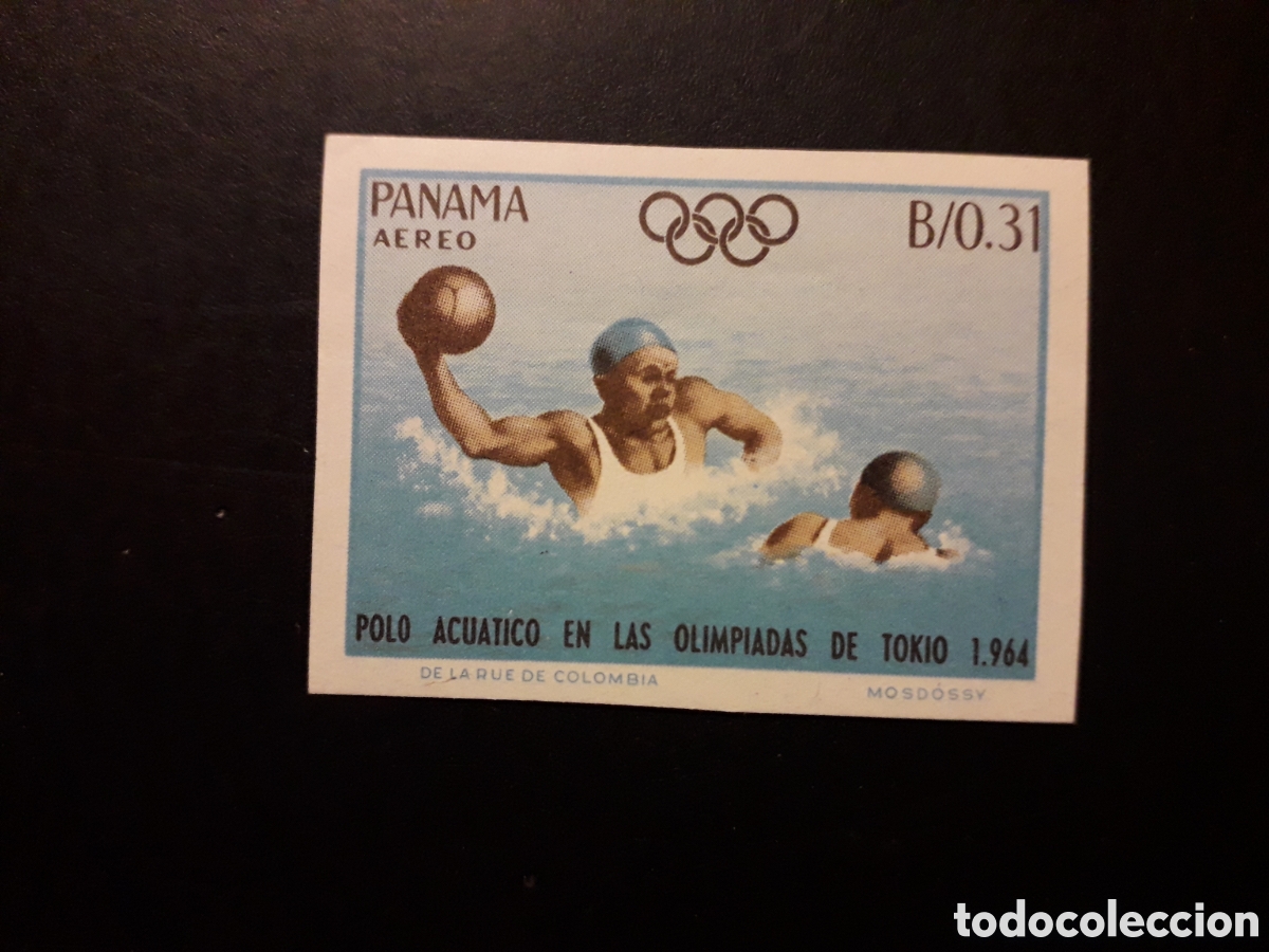 Sellos: PANAM&Aacute; YV A 311 SIN DENTAR, SERIE NUEVA *** 1964 DEPORTES OLIMPIADA TOKIO WATERPOLO PEDIDO M&Iacute;NIMO 3&euro;