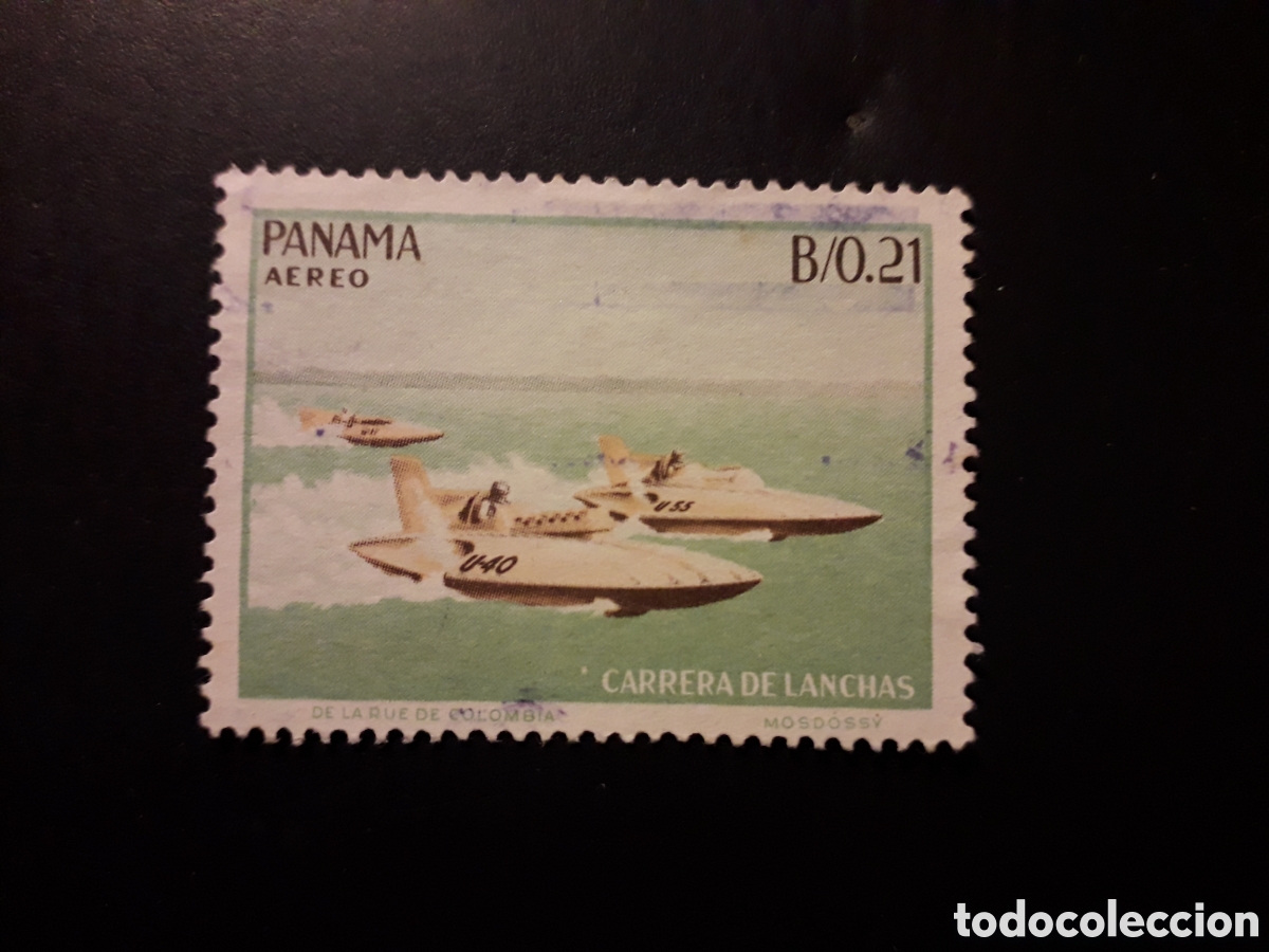 Sellos: PANAM&Aacute; YVERT A 310 SELLO SUELTO USADO 1964 DEPORTES LANCHAS ACU&Aacute;TICAS PEDIDO M&Iacute;NIMO 3&euro;