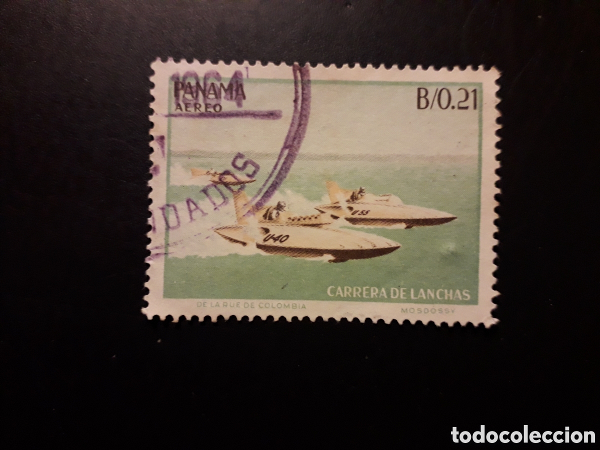 Timbres: PANAM&Aacute; YVERT A 310 SELLO SUELTO USADO 1964 DEPORTES LANCHAS ACU&Aacute;TICAS PEDIDO M&Iacute;NIMO 3&euro;