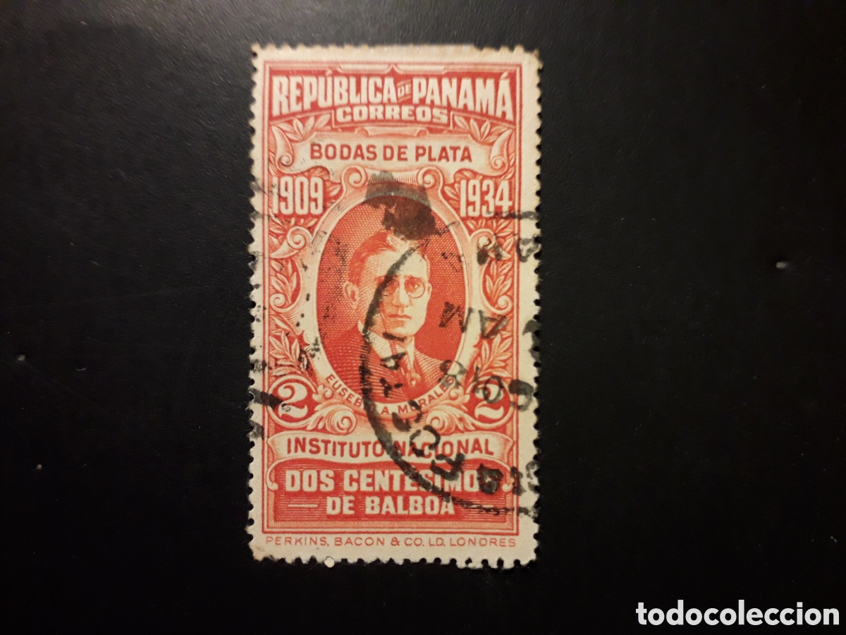 Sellos: PANAM&Aacute; YVERT 170 SELLO SUELTO USADO 1934 INSTITUTO NACIONAL PEDIDO M&Iacute;NIMO 3&euro;