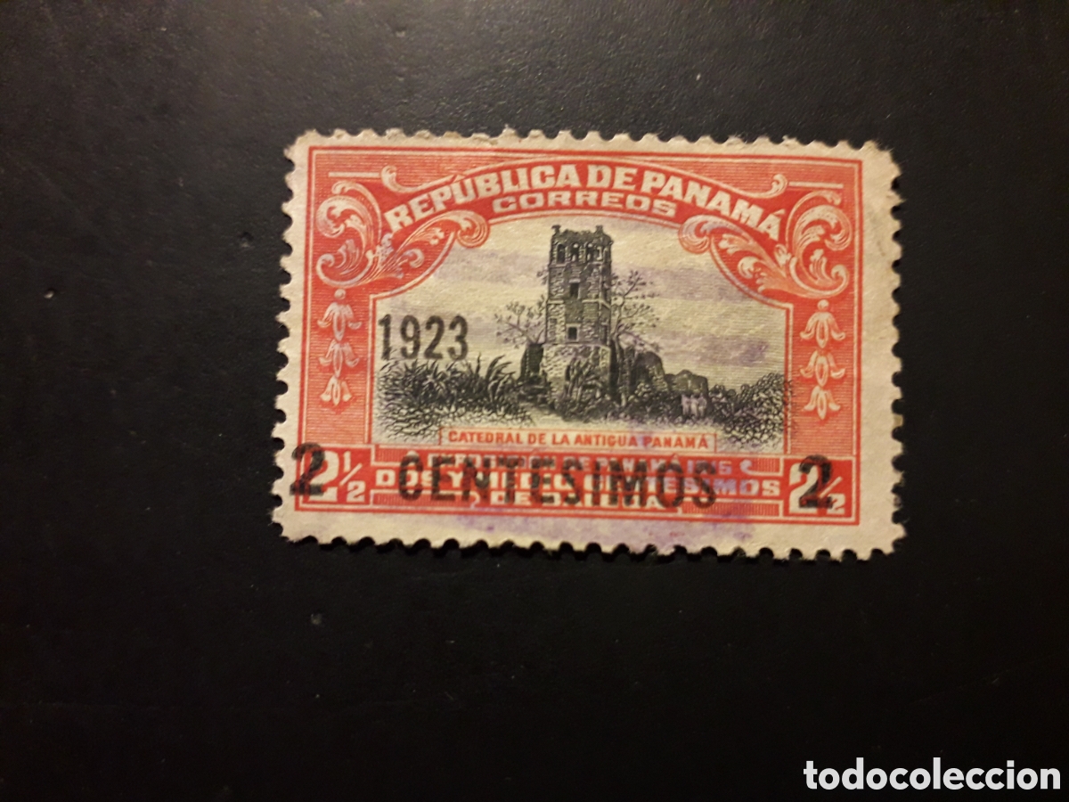 Sellos: PANAM&Aacute; YVERT 134 SERIE COMPLETA USADA 1923 SOBRECARGADO PEDIDO M&Iacute;NIMO 3&euro;