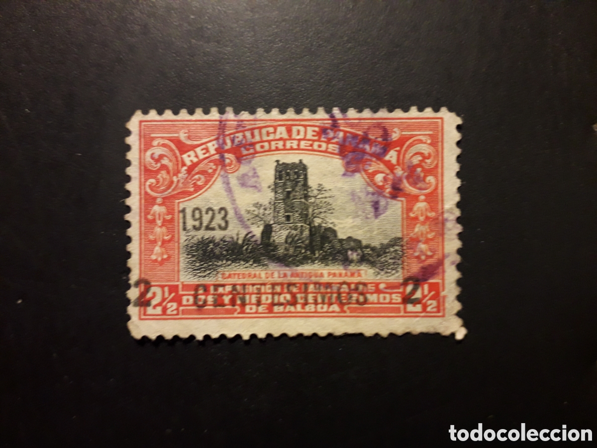 Sellos: PANAM&Aacute; YVERT 134 SERIE COMPLETA USADA 1923 SOBRECARGADO PEDIDO M&Iacute;NIMO 3&euro;