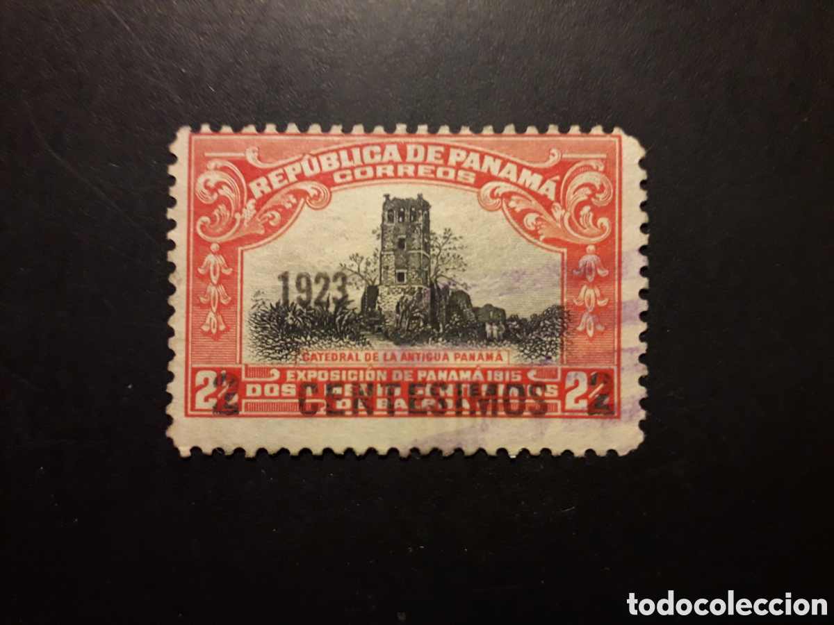 Sellos: PANAM&Aacute; YVERT 134 SERIE COMPLETA USADA 1923 SOBRECARGADO PEDIDO M&Iacute;NIMO 3&euro;