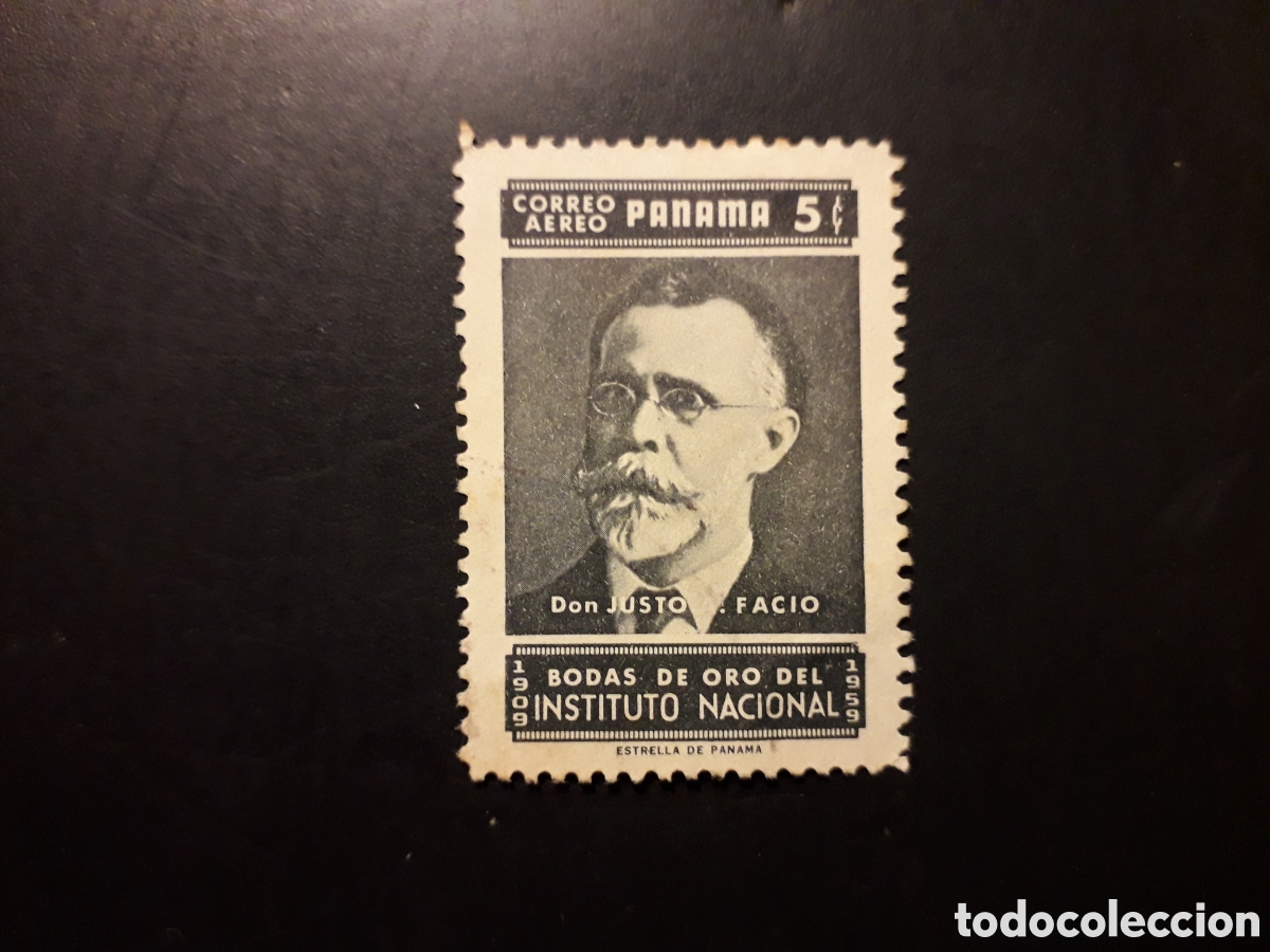 Sellos: PANAM&Aacute; YVERT A 208 SELLO SUELTO USADO 1959 INSTITUTO NACIONAL PEDIDO M&Iacute;NIMO 3&euro;