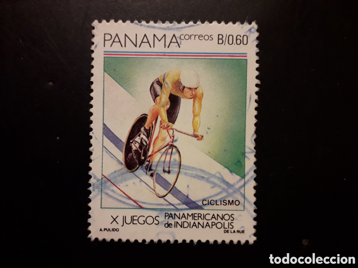 Sellos: PANAM&Aacute; YVERT 1030 SELLO SUELTO USADO 1987 DEPORTES CICLISMO PEDIDO M&Iacute;NIMO 3&euro;