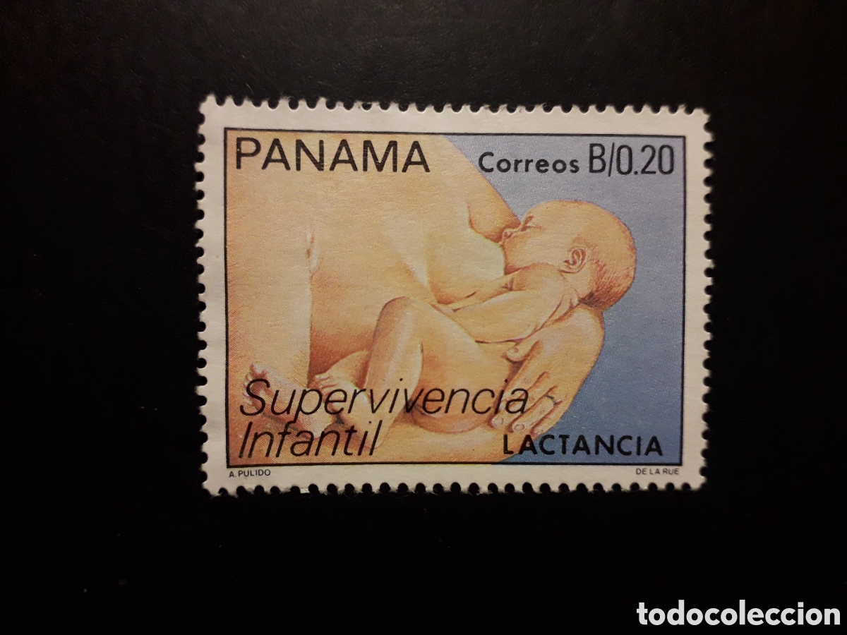 Sellos: PANAM&Aacute; YVERT 1042 SELLO SUELTO USADO 1988 SUPERVIVENCIA INFANTIL, LACTANCIA MATERNA PEDIDO M&Iacute;NIMO 3&euro;
