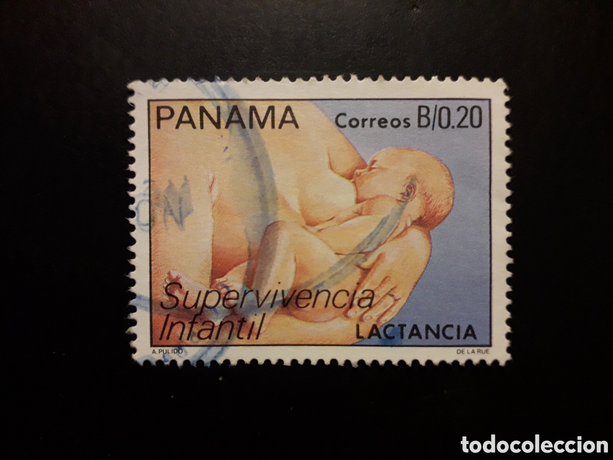 Sellos: PANAM&Aacute; YVERT 1042 SELLO SUELTO USADO 1988 SUPERVIVENCIA INFANTIL, LACTANCIA MATERNA PEDIDO M&Iacute;NIMO 3&euro;
