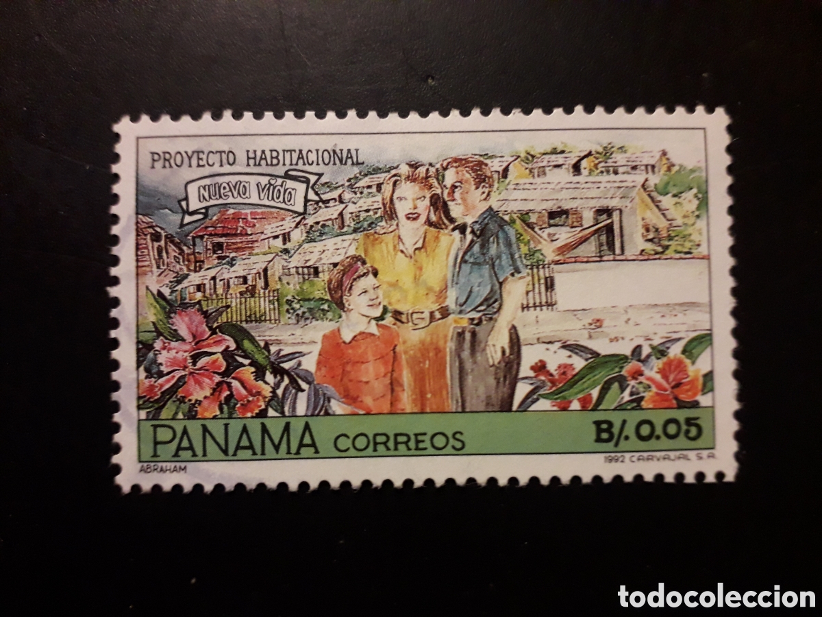 Sellos: PANAM&Aacute; YVERT 1085 SERIE COMPLETA USADA 1992 PROYECTO HABITACIONAL PEDIDO M&Iacute;NIMO 3&euro;