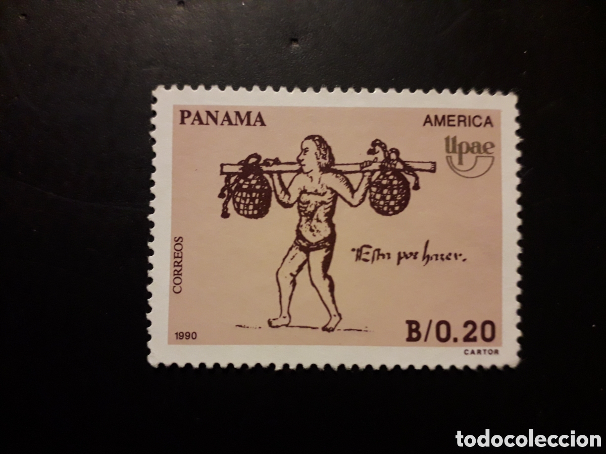Sellos: PANAM&Aacute; YVERT 1071 SELLO SUELTO USADO 1990 AM&Eacute;RICA UPAE PEDIDO M&Iacute;NIMO 3&euro;
