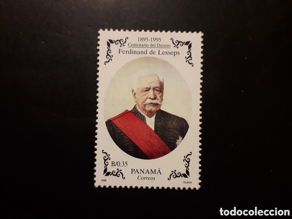 Sellos: PANAM&Aacute; YVERT 1134 SERIE COMPLETA NUEVA *** 1996 FERDINAND DE LESSEPS PEDIDO M&Iacute;NIMO 3&euro;