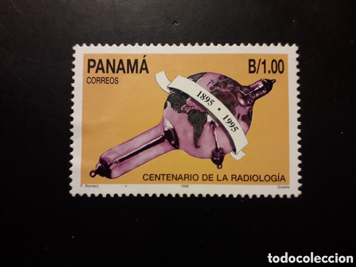 Sellos: PANAM&Aacute; YVERT 1135 SERIE COMPLETA NUEVA *** 1996 100&deg; DE LA RADIOLOG&Iacute;A PEDIDO M&Iacute;NIMO 3&euro;