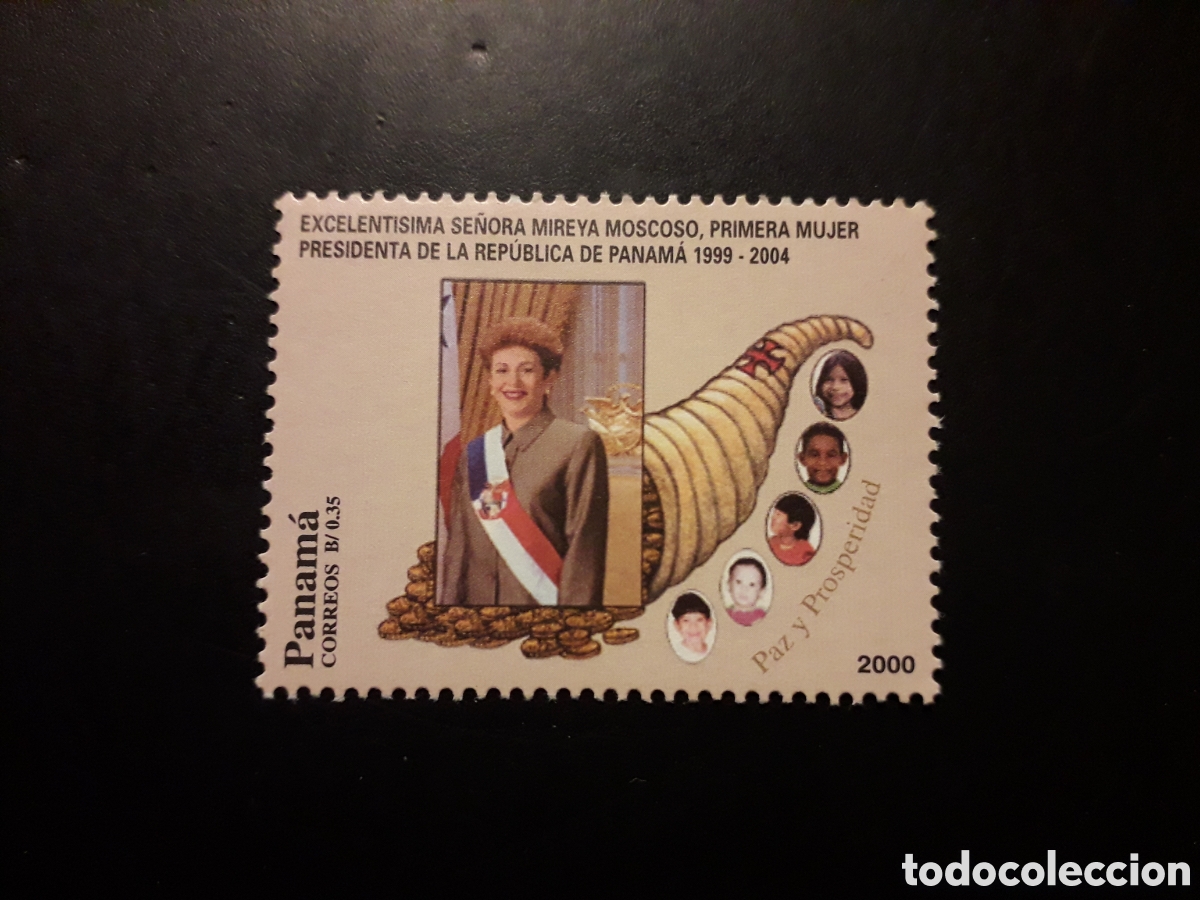 Sellos: PANAM&Aacute; YVERT 1195 SERIE COMPLETA NUEVA *** 2000 PRESIDENTA MIREYA MOSCOSO PEDIDO M&Iacute;NIMO 3&euro;
