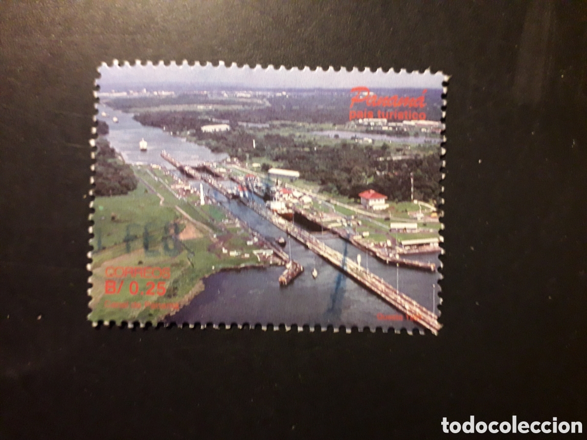 Sellos: PANAM&Aacute; YVERT 1170 SELLO SUELTO USADO 1998 TURISMO CANAL DE PANAM&Aacute; PEDIDO M&Iacute;NIMO 3&euro;