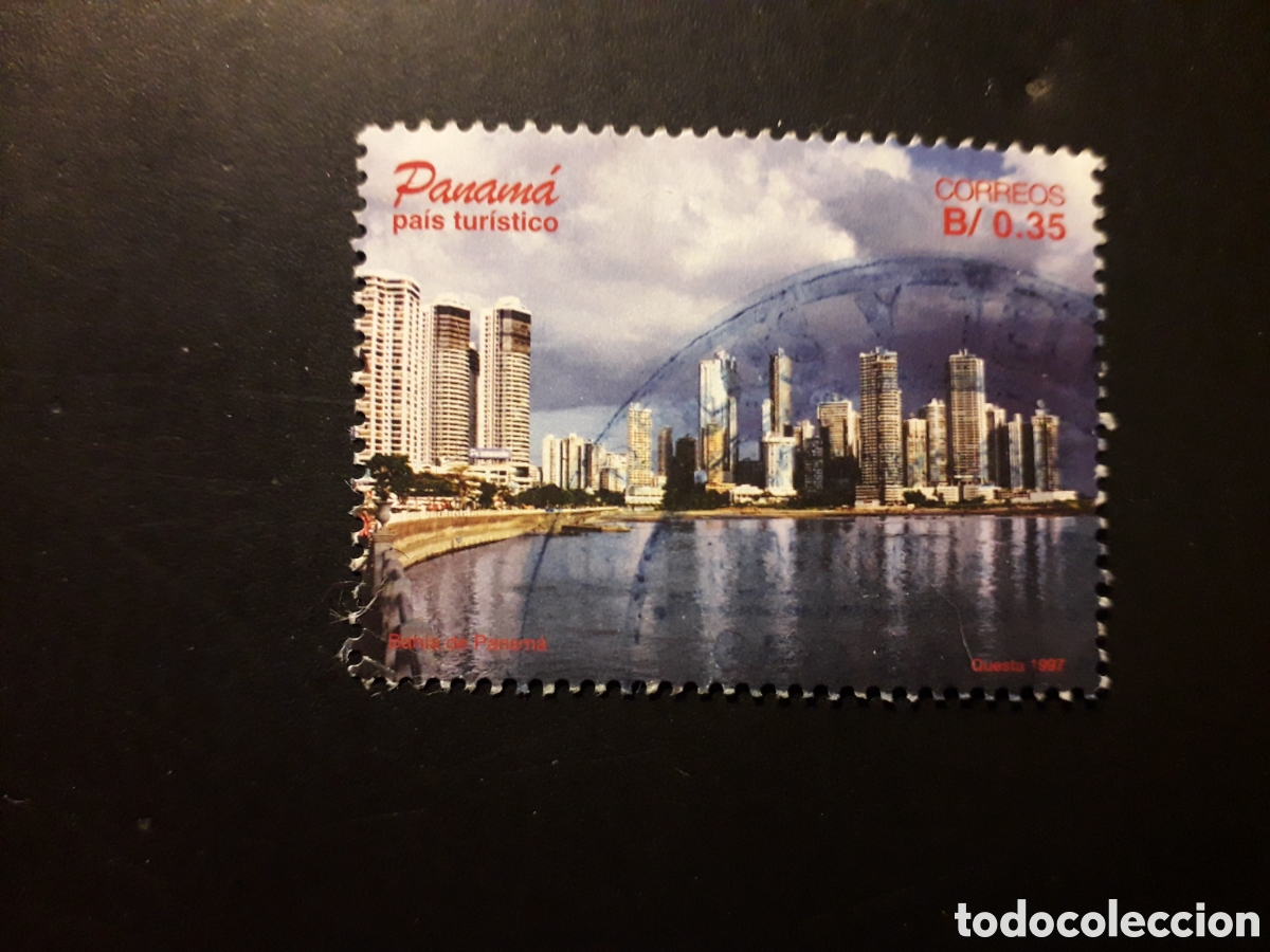 Sellos: PANAM&Aacute; YVERT 1171 SELLO SUELTO USADO 1998 TURISMO BAH&Iacute;A DE PANAM&Aacute; PEDIDO M&Iacute;NIMO 3&euro;