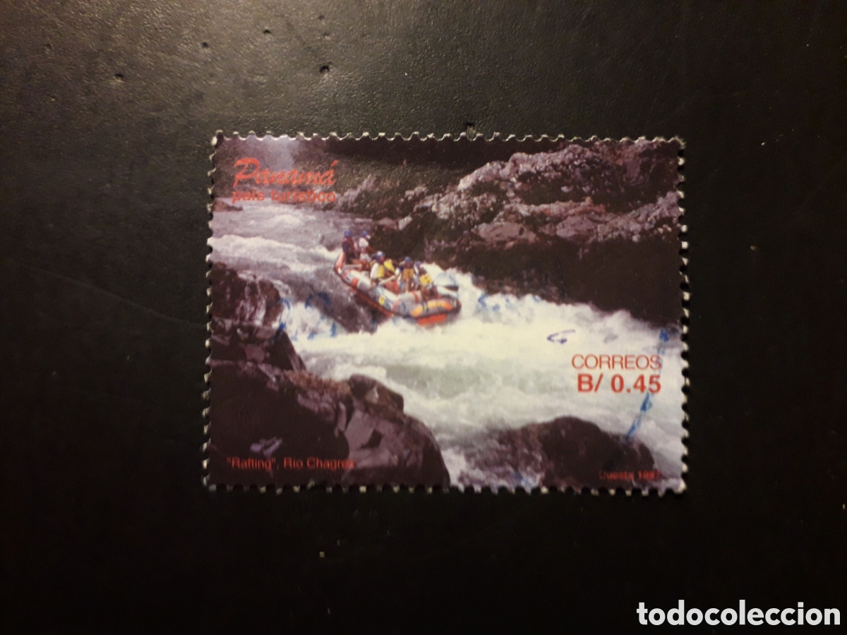 Sellos: PANAM&Aacute; YVERT 1173 SELLO SUELTO USADO 1998 TURISMO DEPORTES RAFTING PEDIDO M&Iacute;NIMO 3&euro;