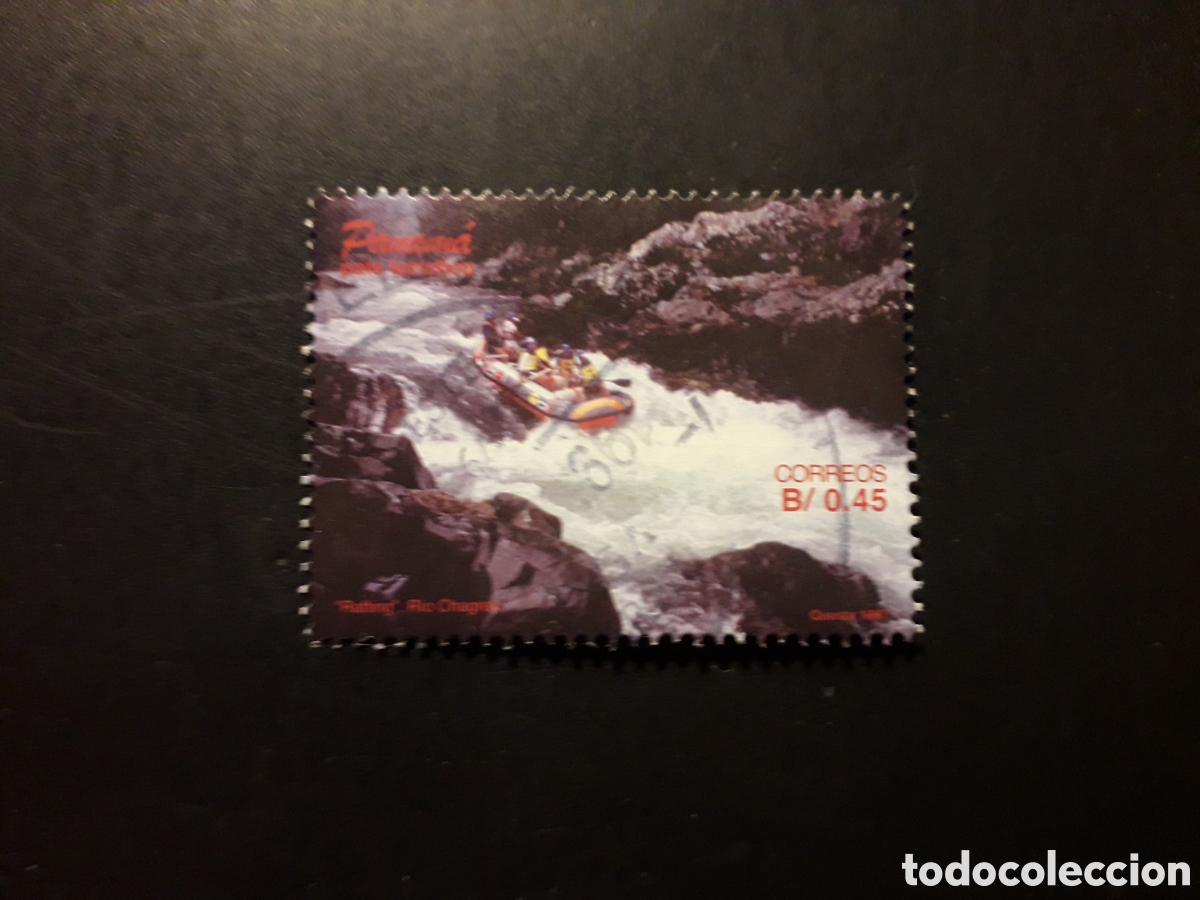 Sellos: PANAM&Aacute; YVERT 1173 SELLO SUELTO USADO 1998 TURISMO DEPORTES RAFTING PEDIDO M&Iacute;NIMO 3&euro;