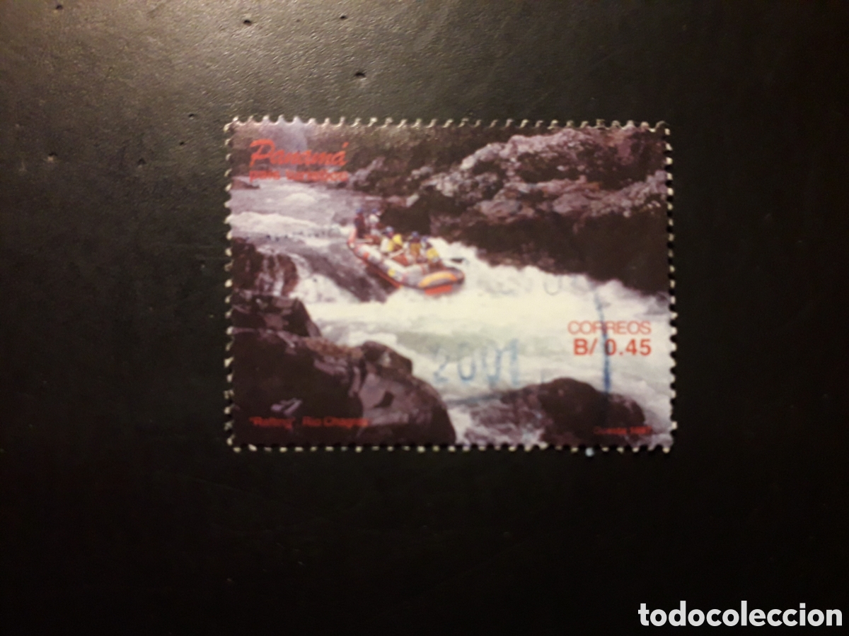 Sellos: PANAM&Aacute; YVERT 1173 SELLO SUELTO USADO 1998 TURISMO DEPORTES RAFTING PEDIDO M&Iacute;NIMO 3&euro;