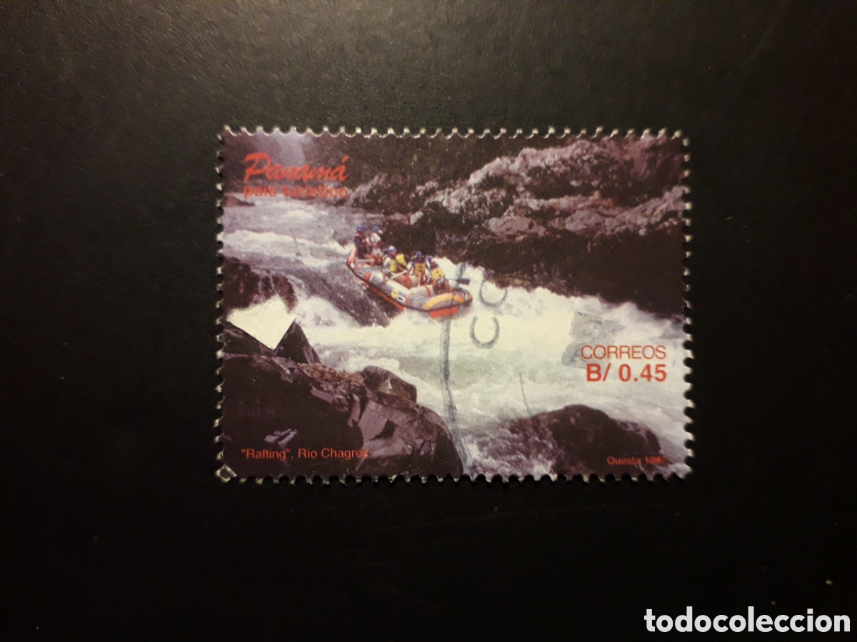 Sellos: PANAM&Aacute; YVERT 1173 SELLO SUELTO USADO 1998 TURISMO DEPORTES RAFTING PEDIDO M&Iacute;NIMO 3&euro;