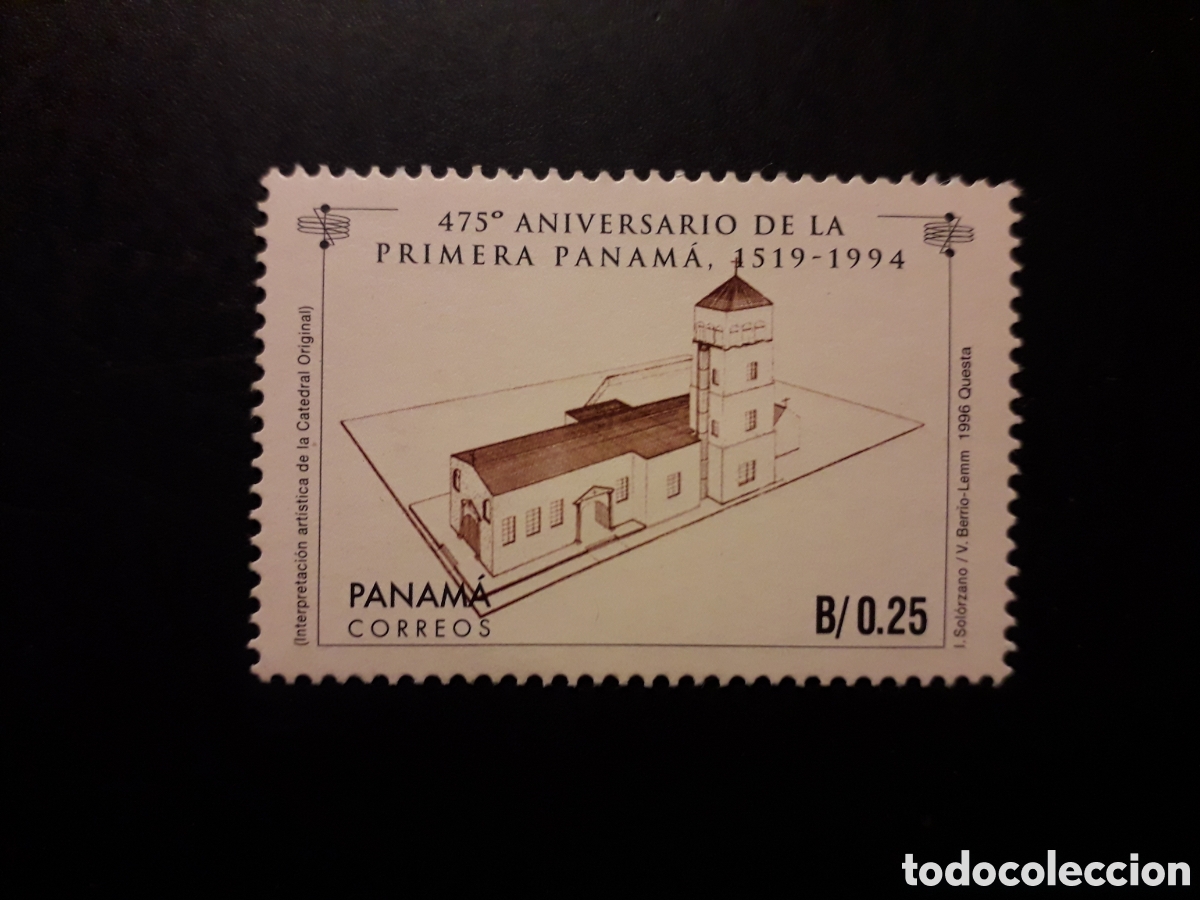 Sellos: PANAM&Aacute; YVERT 1122 SELLO SUELTO NUEVO *** 1996 475 ANIVERSARIO CIUDAD DE PANAM&Aacute; PEDIDO M&Iacute;NIMO 3&euro;