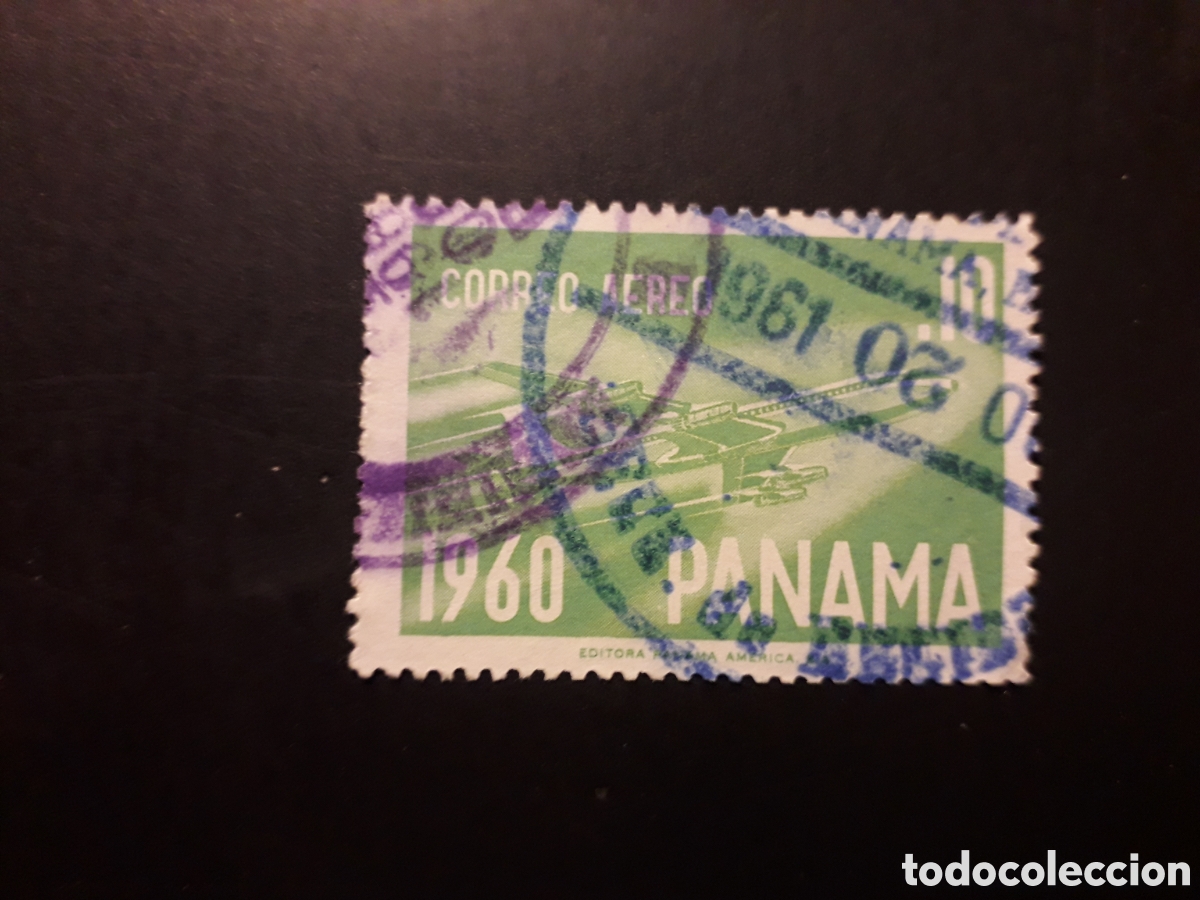 Sellos: PANAM&Aacute; YVERT A 227 SELLO SUELTO USADO 1960 AVIONES, BOEING 707 PEDIDO M&Iacute;NIMO 3&euro;