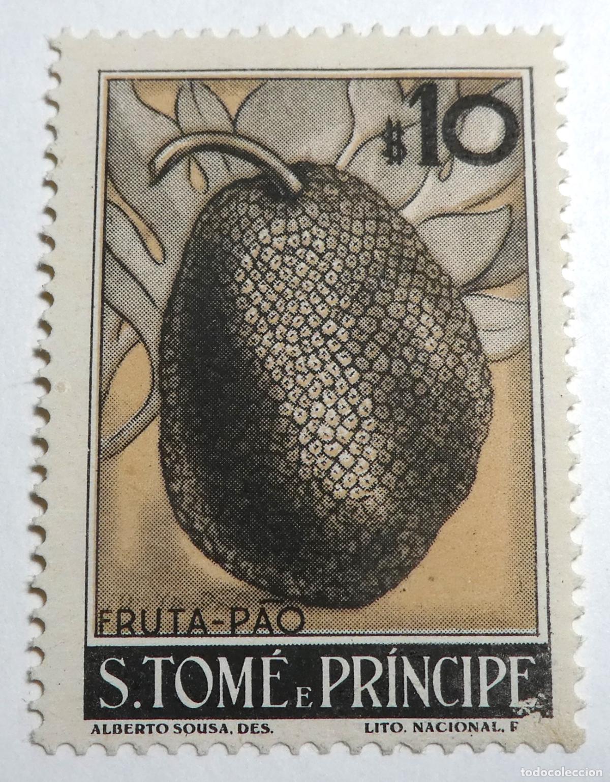 Sellos: Sello postal de SANTO TOM&Euml; E PRINCIPE ,GUINEA PORTUGUESA 1948, 10