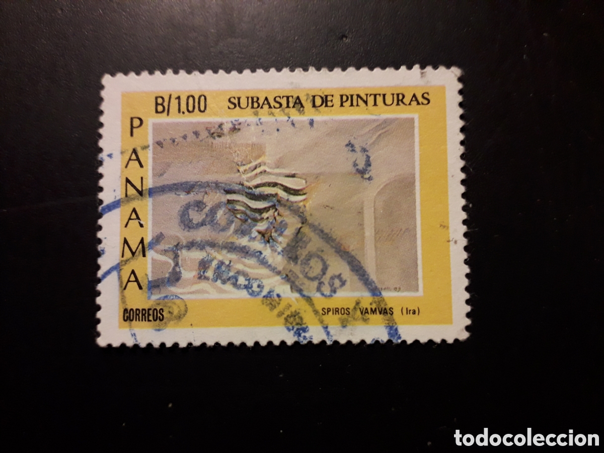 Sellos: PANAM&Aacute; YVERT 961 SELLO SUELTO USADO 1984 PINTURAS PEDIDO M&Iacute;NIMO 3&euro;
