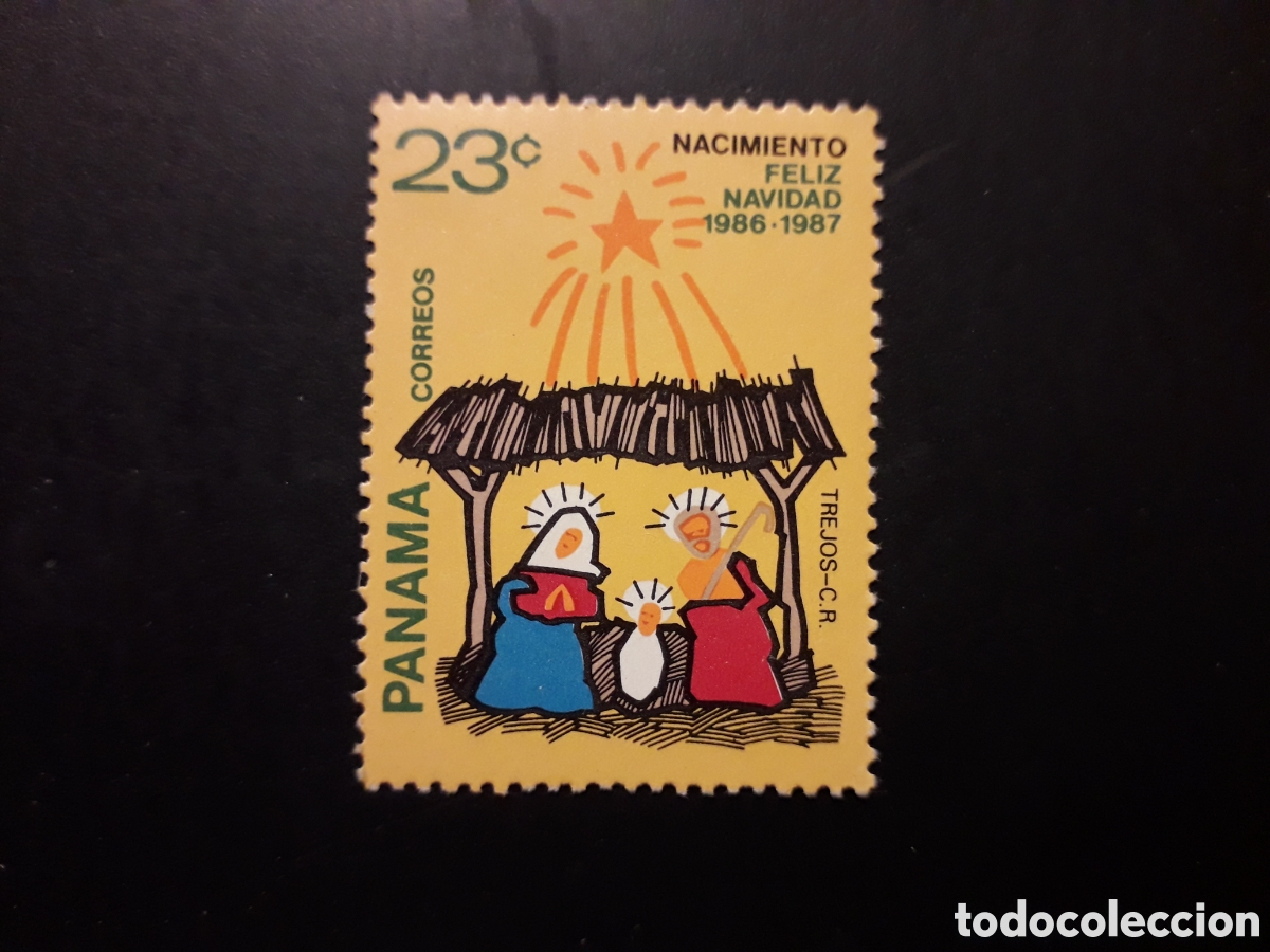 Sellos: PANAM&Aacute; YVERT 1000 SELLO SUELTO NUEVO *** 1986 NAVIDAD PEDIDO M&Iacute;NIMO 3&euro;