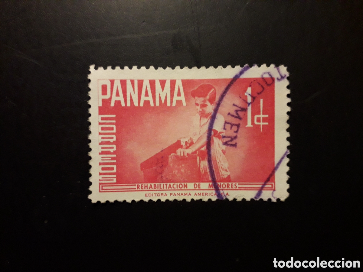 Sellos: PANAM&Aacute; YVERT 350 SELLO SUELTO USADO 1961 REHABILITACI&Oacute;N MENORES, CARPINTER&Iacute;A PEDIDO M&Iacute;NIMO 3&euro;