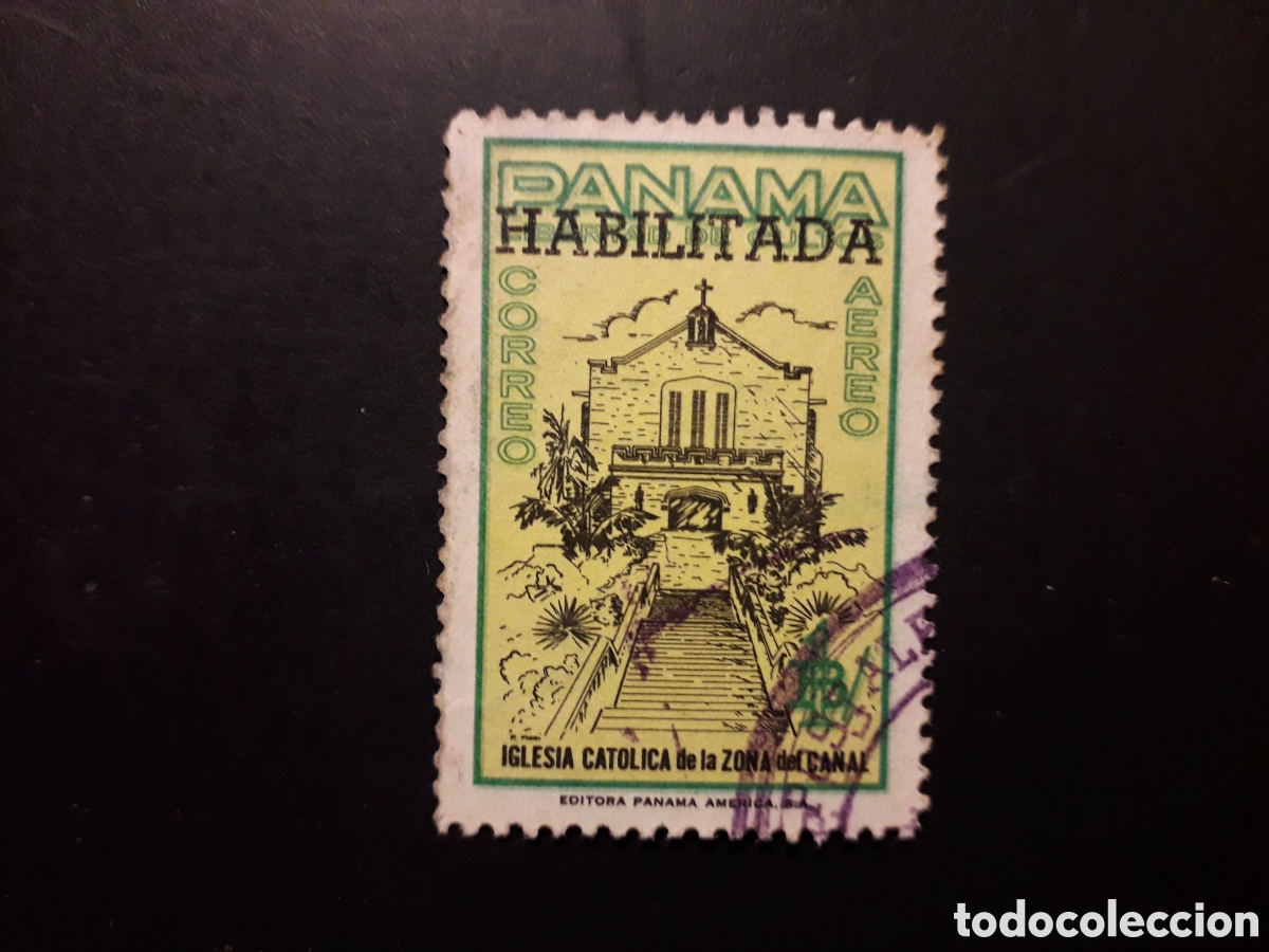 Sellos: PANAM&Aacute; YVERT 393 SERIE COMPLETA USADA 1964 SOBRECARGADO PEDIDO M&Iacute;NIMO 3&euro;
