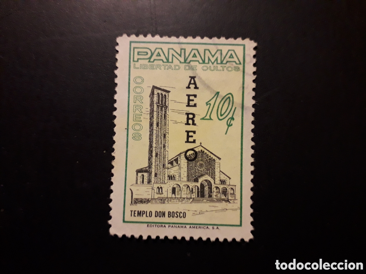 Sellos: PANAM&Aacute; YVERT A 282 SELLO SUELTO USADO 1963 SOBRECARGADO PEDIDO M&Iacute;NIMO 3&euro;
