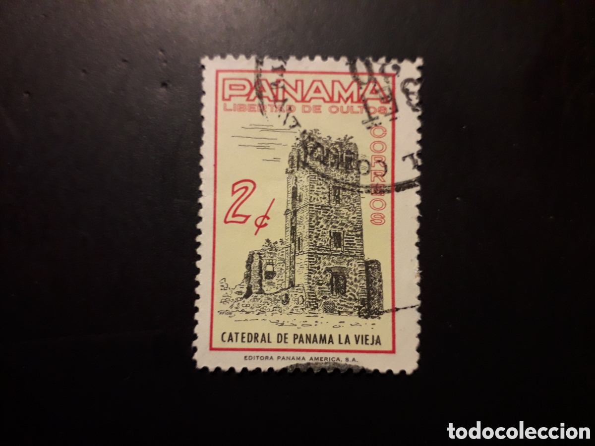 Sellos: PANAM&Aacute; YVERT 356 SELLO SUELTO USADO 1962-64 IGLESIAS, LIBERTAD DE CULTO PEDIDO M&Iacute;NIMO 3&euro;