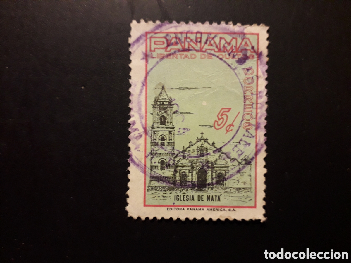 Sellos: PANAM&Aacute; YVERT 358 SELLO SUELTO USADO 1962-64 IGLESIAS, LIBERTAD DE CULTO PEDIDO M&Iacute;NIMO 3&euro;
