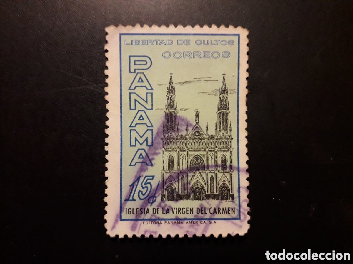Sellos: PANAM&Aacute; YVERT 360 SELLO SUELTO USADO 1962-64 IGLESIAS, LIBERTAD DE CULTO PEDIDO M&Iacute;NIMO 3&euro;