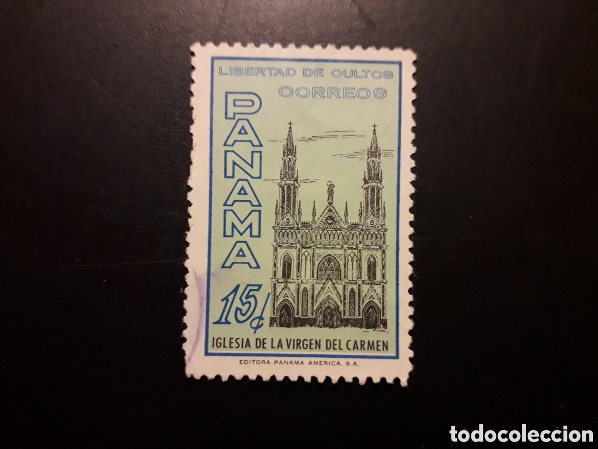 Sellos: PANAM&Aacute; YVERT 360 SELLO SUELTO USADO 1962-64 IGLESIAS, LIBERTAD DE CULTO PEDIDO M&Iacute;NIMO 3&euro;