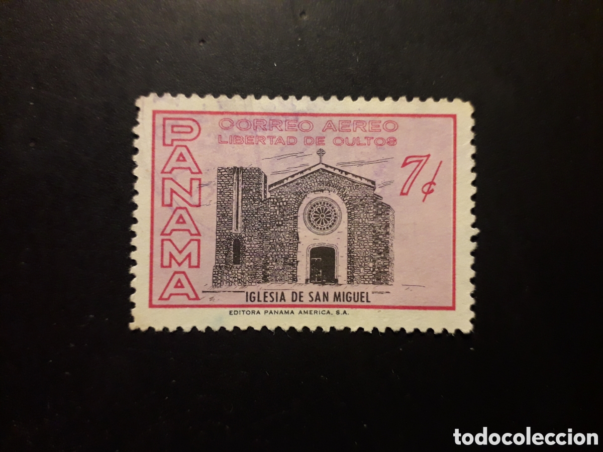 Sellos: PANAM&Aacute; YVERT A 248 SELLO SUELTO USADO 1962-64 IGLESIAS, LIBERTAD DE CULTO PEDIDO M&Iacute;NIMO 3&euro;