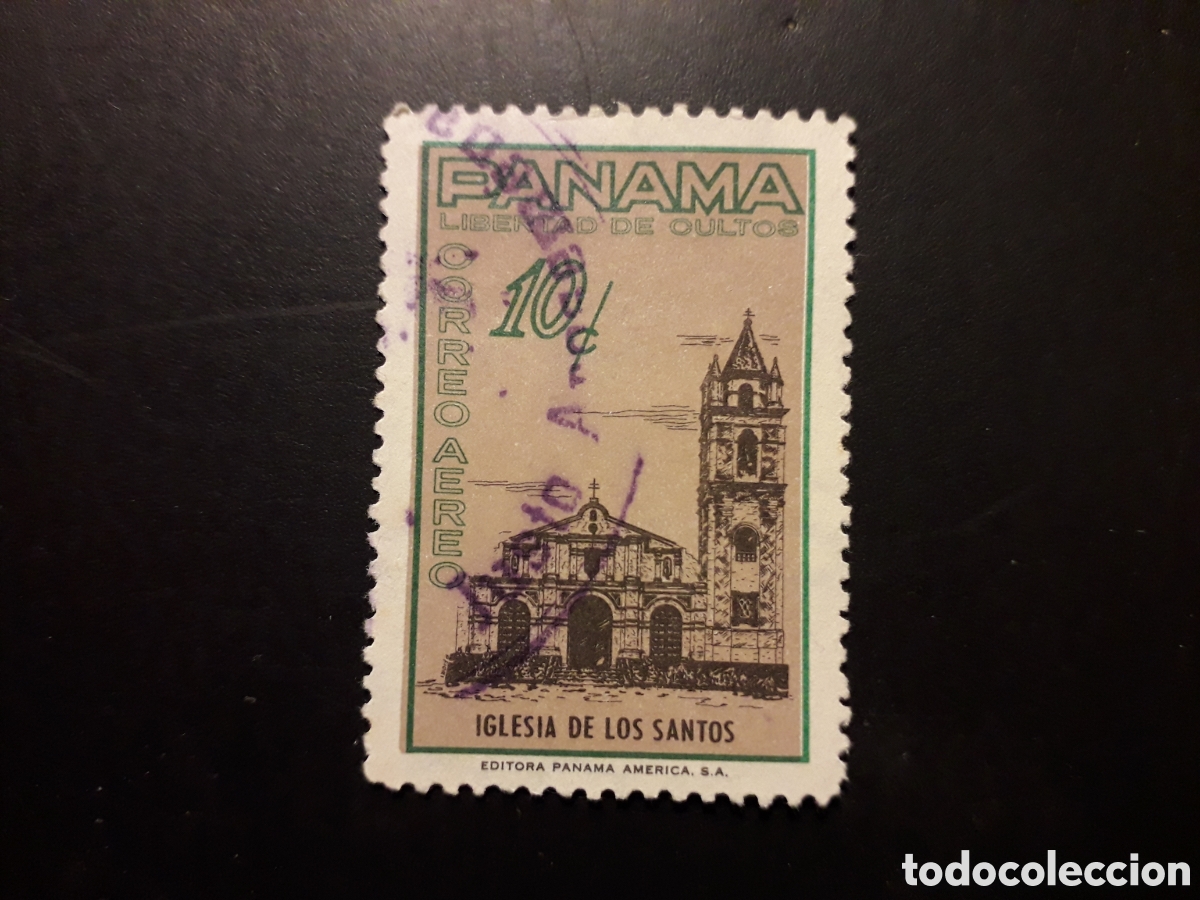 Sellos: PANAM&Aacute; YVERT A 250A SELLO SUELTO USADO 1962-64 IGLESIAS, LIBERTAD DE CULTO PEDIDO M&Iacute;NIMO 3&euro;