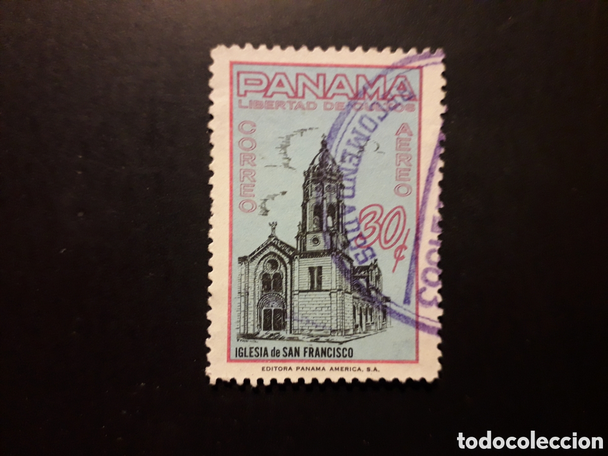 Sellos: PANAM&Aacute; YVERT A 254 SELLO SUELTO USADO 1962-64 IGLESIAS, LIBERTAD DE CULTO PEDIDO M&Iacute;NIMO 3&euro;
