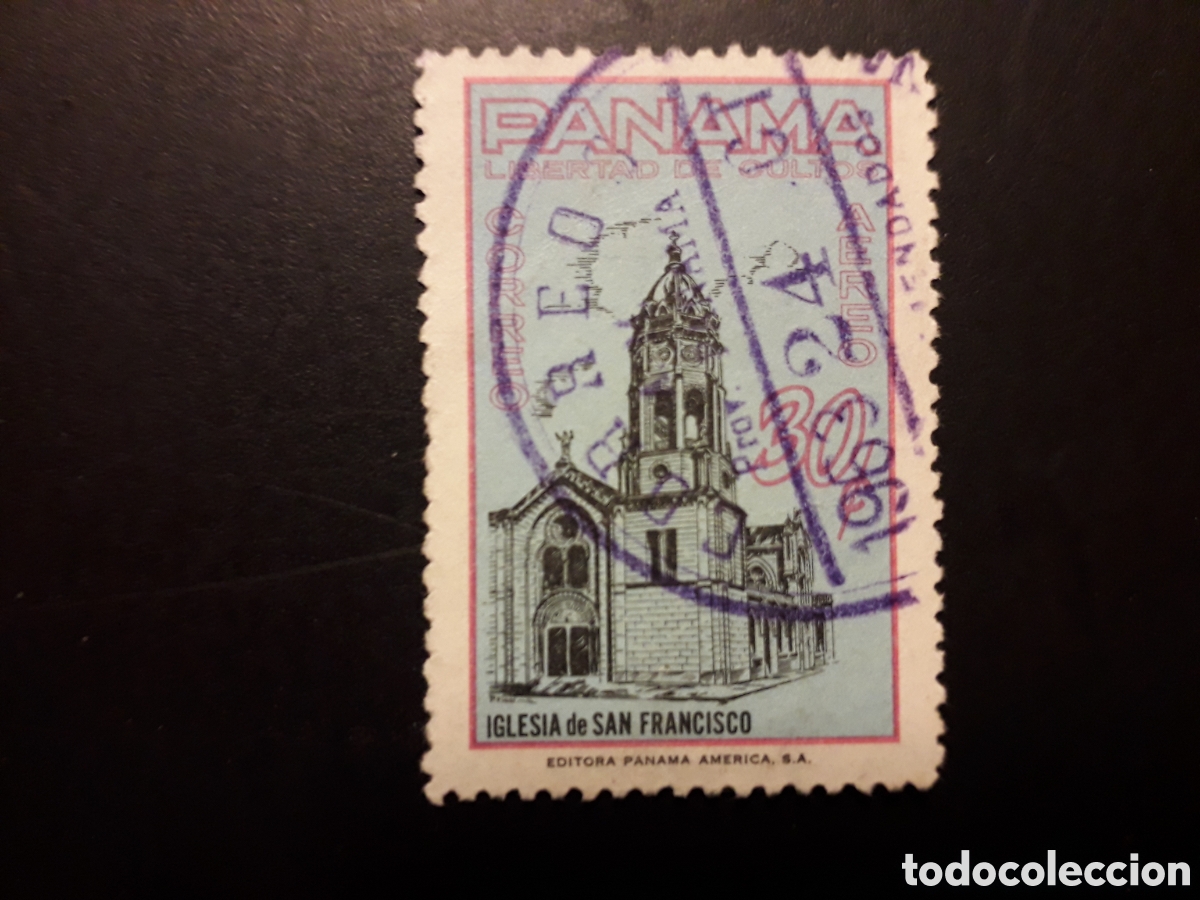 Sellos: PANAM&Aacute; YVERT A 254 SELLO SUELTO USADO 1962-64 IGLESIAS, LIBERTAD DE CULTO PEDIDO M&Iacute;NIMO 3&euro;