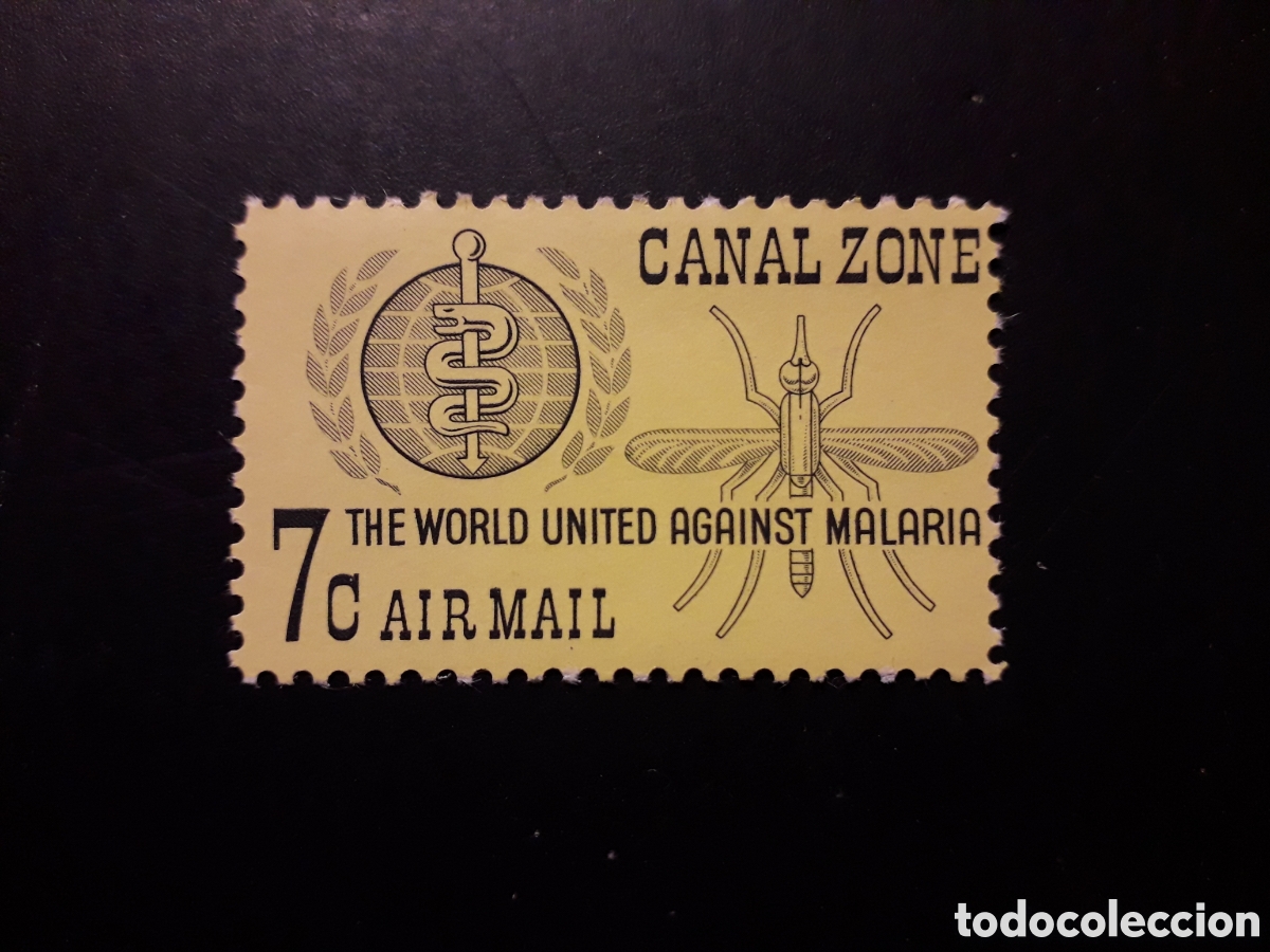 Sellos: PANAM&Aacute; ZONA DEL CANAL YVERT A 32 SERIE CTA NUEVA *** 1962 CAMPA&Ntilde;A CONTRA MALARIA PEDIDO M&Iacute;NIMO 3&euro;