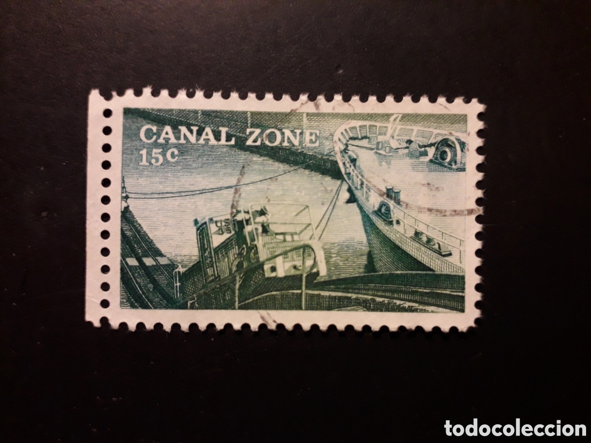 Sellos: PANAM&Aacute; ZONA DEL CANAL YVERT 129 SERIE COMPLETA USADA 1978 REMOLCADOR, BARCOS PEDIDO M&Iacute;NIMO 3&euro;