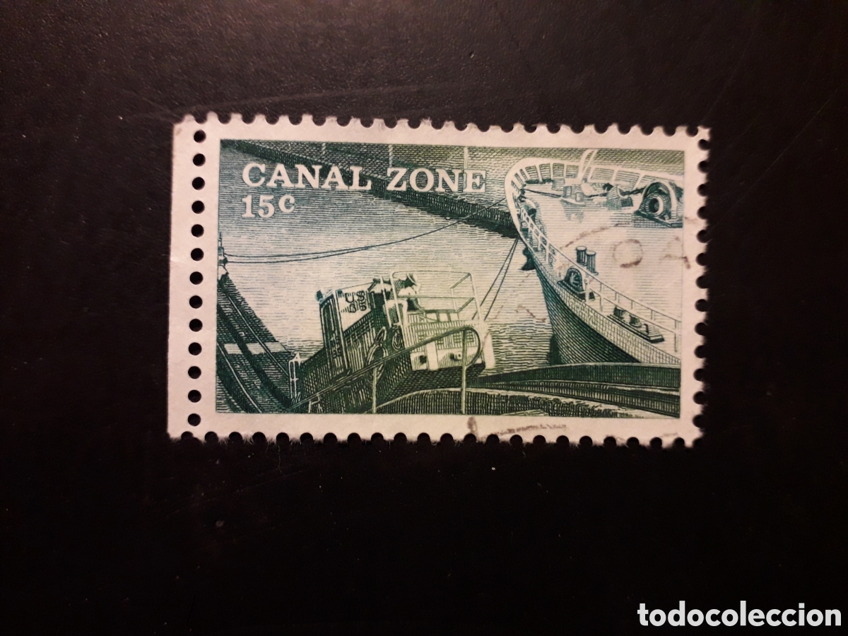 Sellos: PANAM&Aacute; ZONA DEL CANAL YVERT 129 SERIE COMPLETA USADA 1978 REMOLCADOR, BARCOS PEDIDO M&Iacute;NIMO 3&euro;
