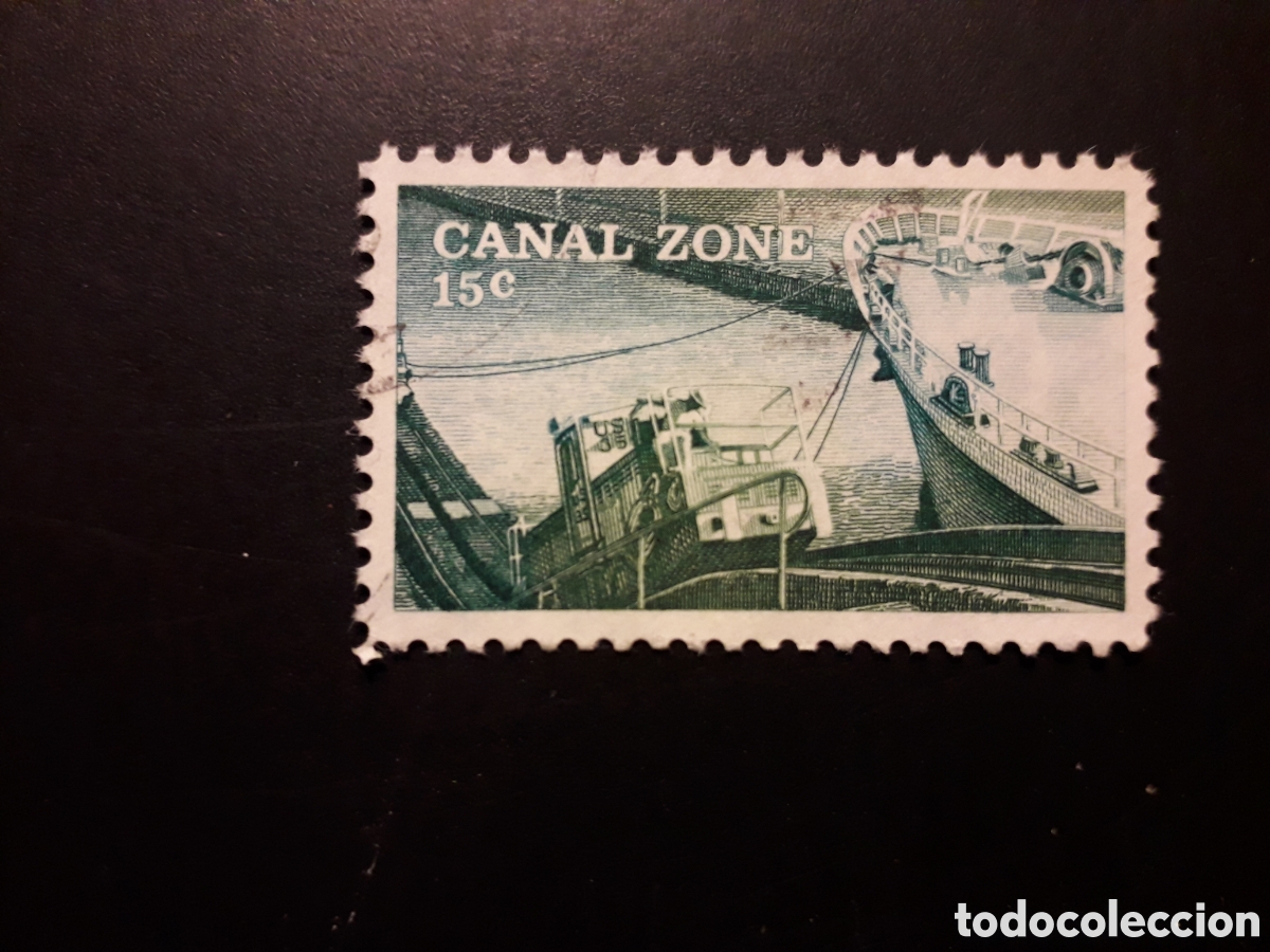 Sellos: PANAM&Aacute; ZONA DEL CANAL YVERT 129 SERIE COMPLETA USADA 1978 REMOLCADOR, BARCOS PEDIDO M&Iacute;NIMO 3&euro;