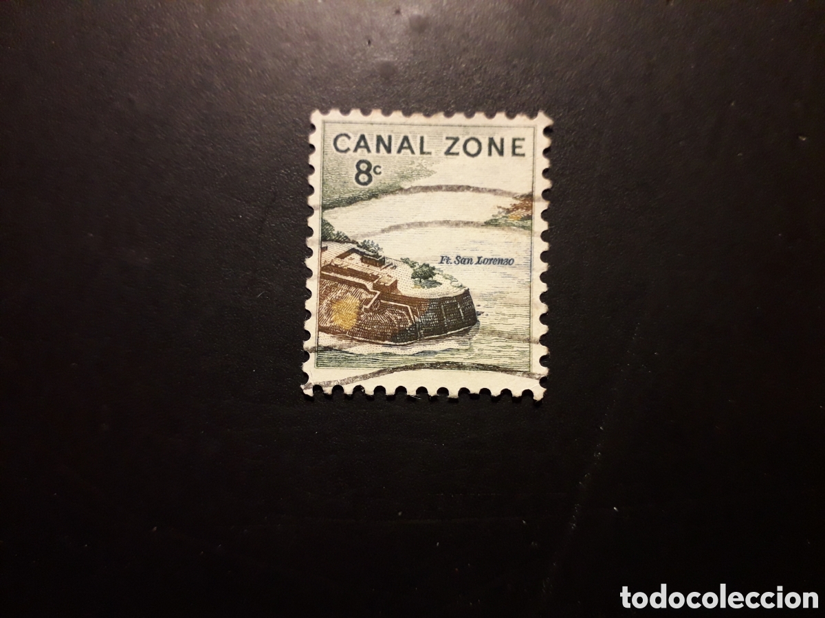 Sellos: PANAM&Aacute; ZONA DEL CANAL YVERT 127 SERIE COMPLETA USADA 1971 RUINAS DE SAN LORENZO PEDIDO M&Iacute;NIMO 3&euro;
