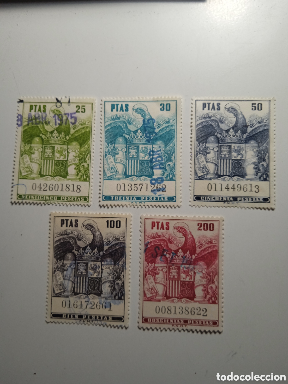 Sellos: Lote Sellos Fiscales - Foto 1