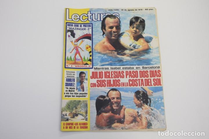 LECTURAS 1375 DE 1978 - POSTER Nº 4 DE AFRODITA A SERIE TV MAZINGER Z - ESTADO MUY BUENO - VER FOTOS (Cine - Posters y Carteles - Series TV)